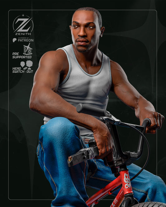 CJ (GTA) Statue 3D-Printed Kit