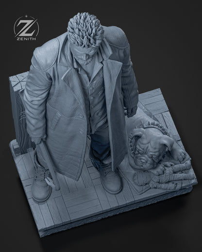 Billy Butcher Statue 3D-Printed Kit