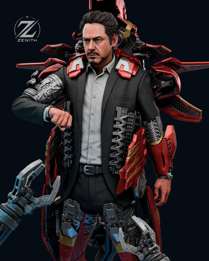 Tony Stark Statue 3D-Printed Kit
