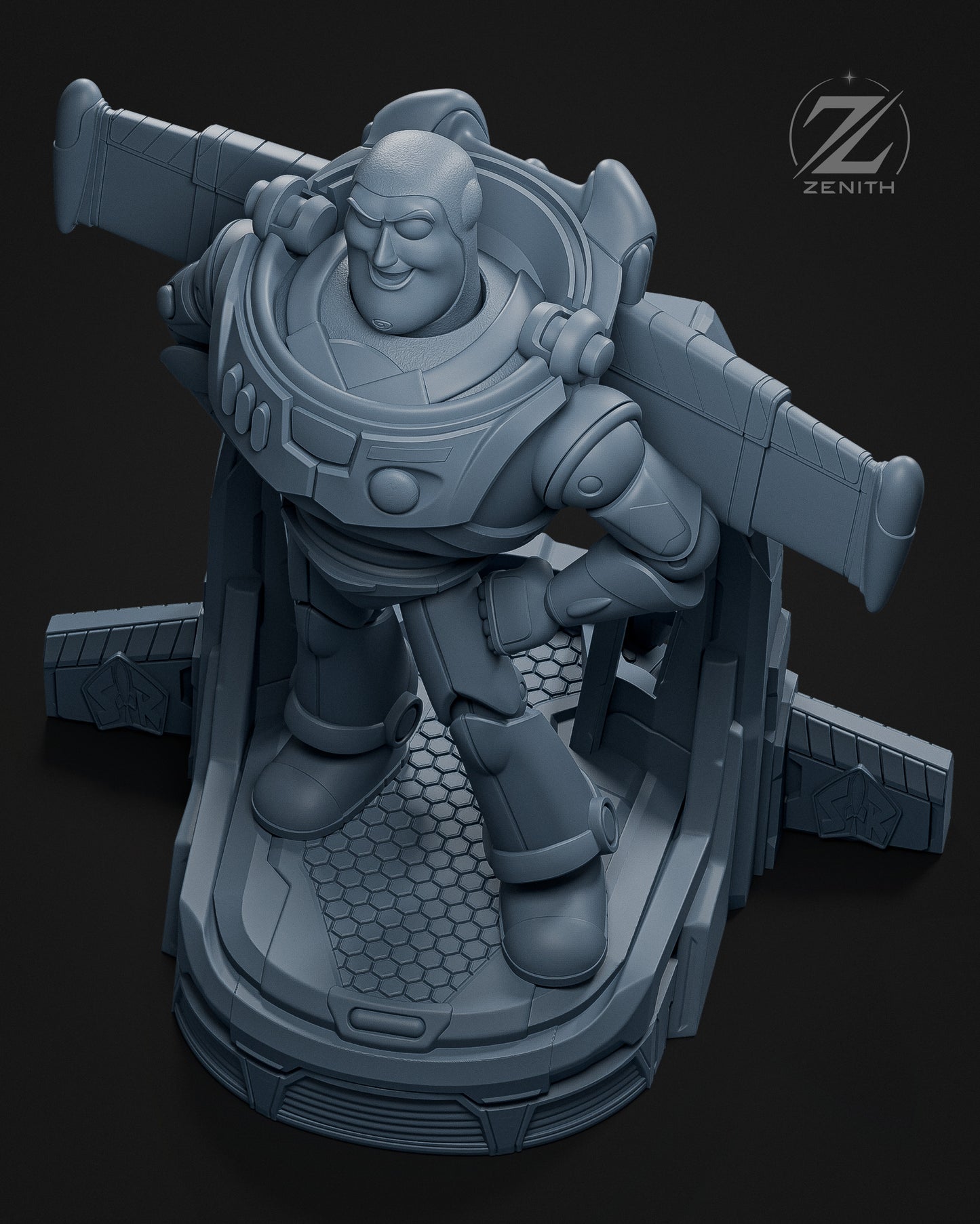 Buzz Lightyear Statue 3D-Printed Kit