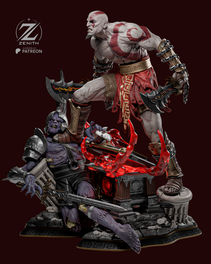 Kratos Statue