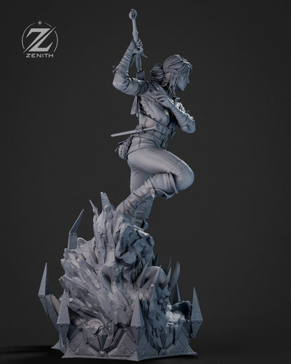 Ciri Statue 3D-Printed Kit