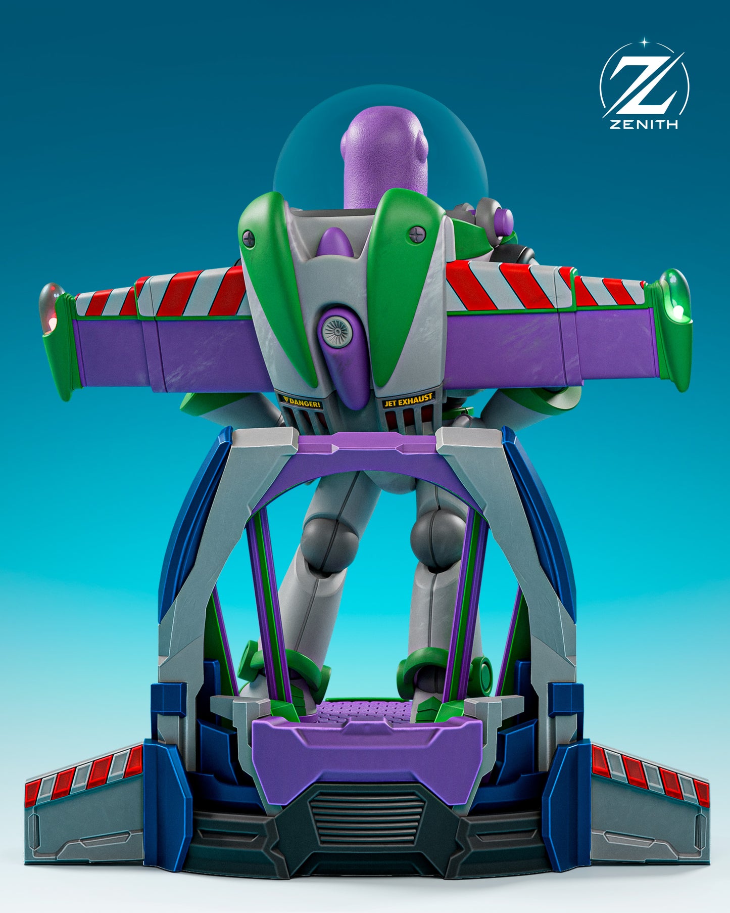Buzz Lightyear Statue 3D-Printed Kit