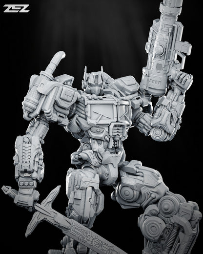 Optimus Prime Statue 3D-Printed Kit