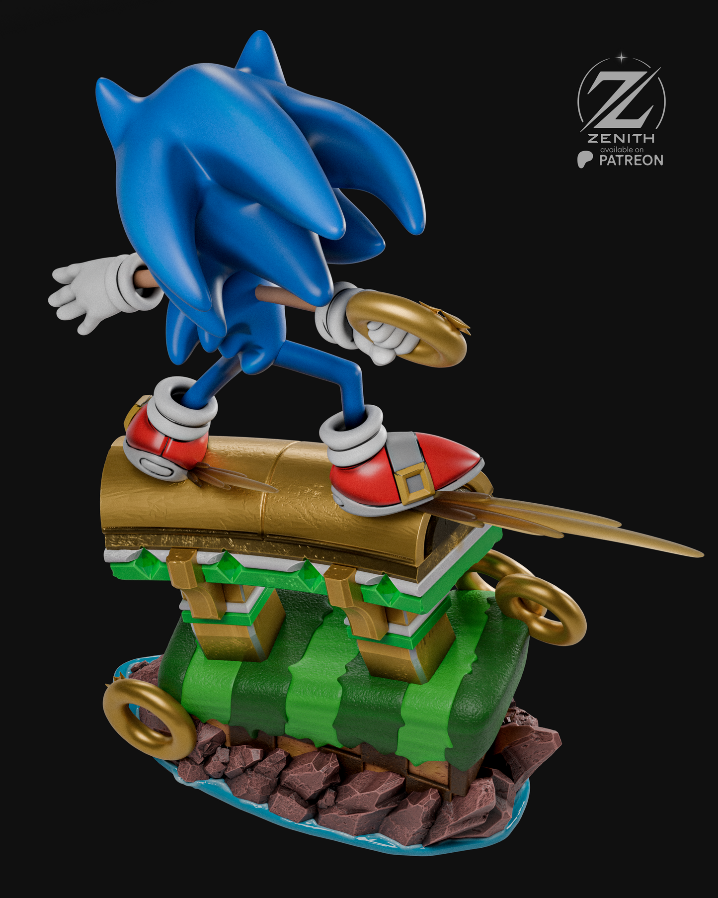 Sonic Statue