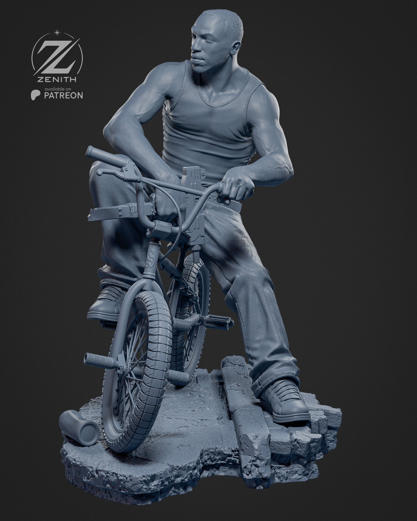 CJ (GTA) Statue 3D-Printed Kit