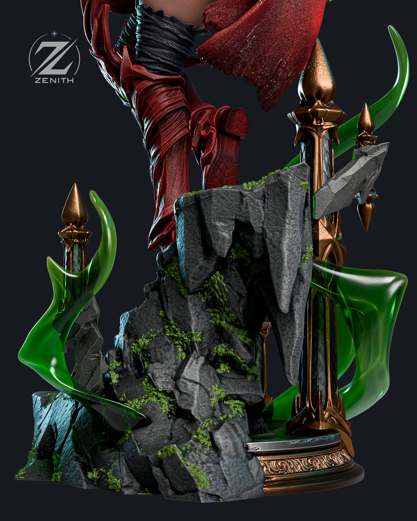 Valeera Sanguinar Statue 3D-Printed Kit