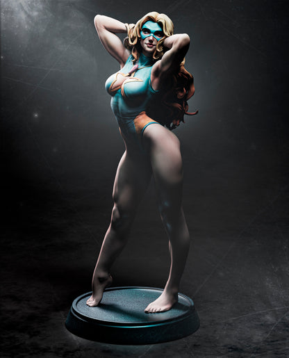 Blonde Blazer Statue 3D-Printed Kit