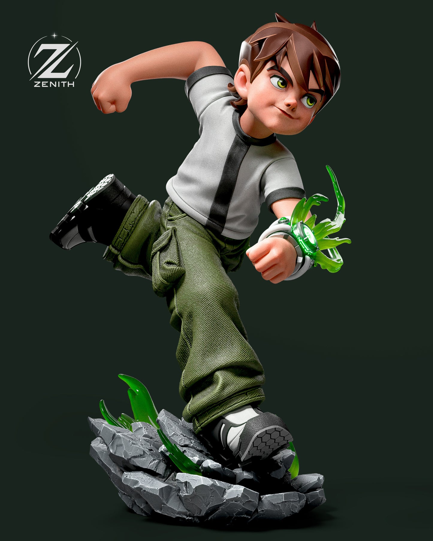 Ben 10 Statue 3D-Printed Kit