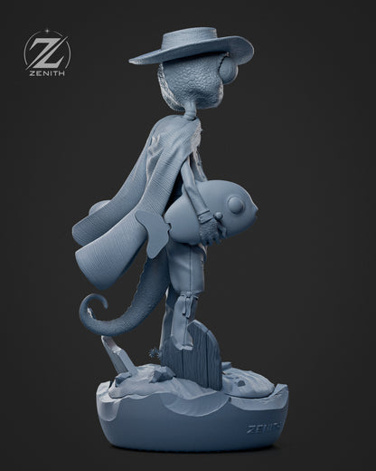 Rango Statue 3D-Printed Kit