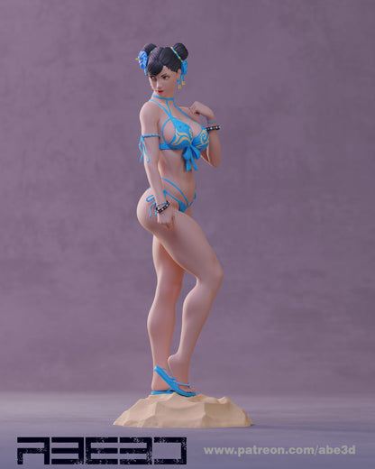 Chun-Li Bikini (SF) Statue