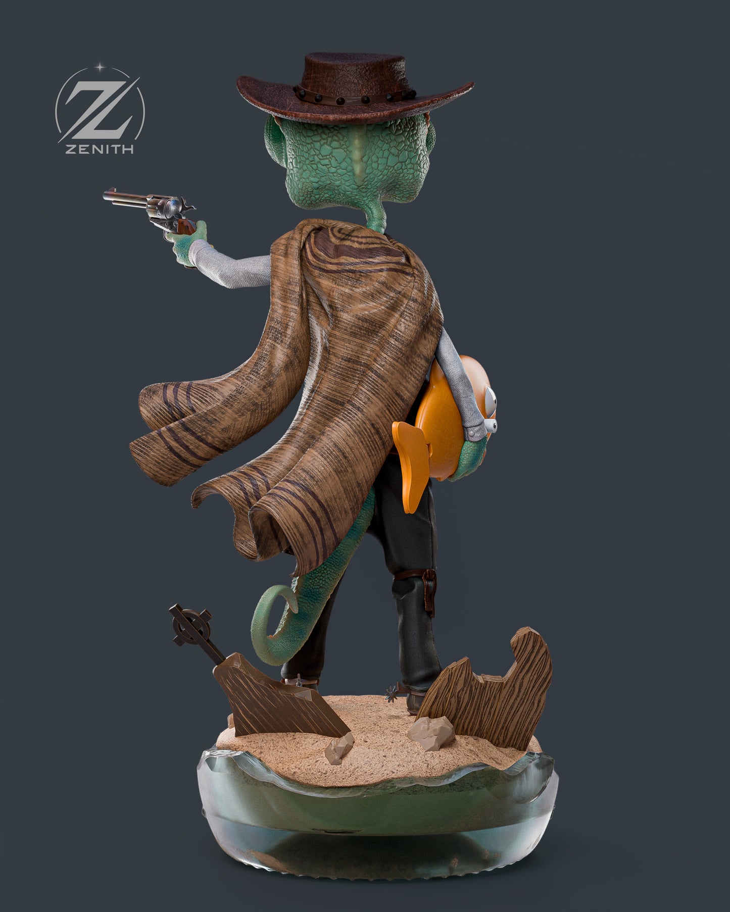 Rango Statue 3D-Printed Kit