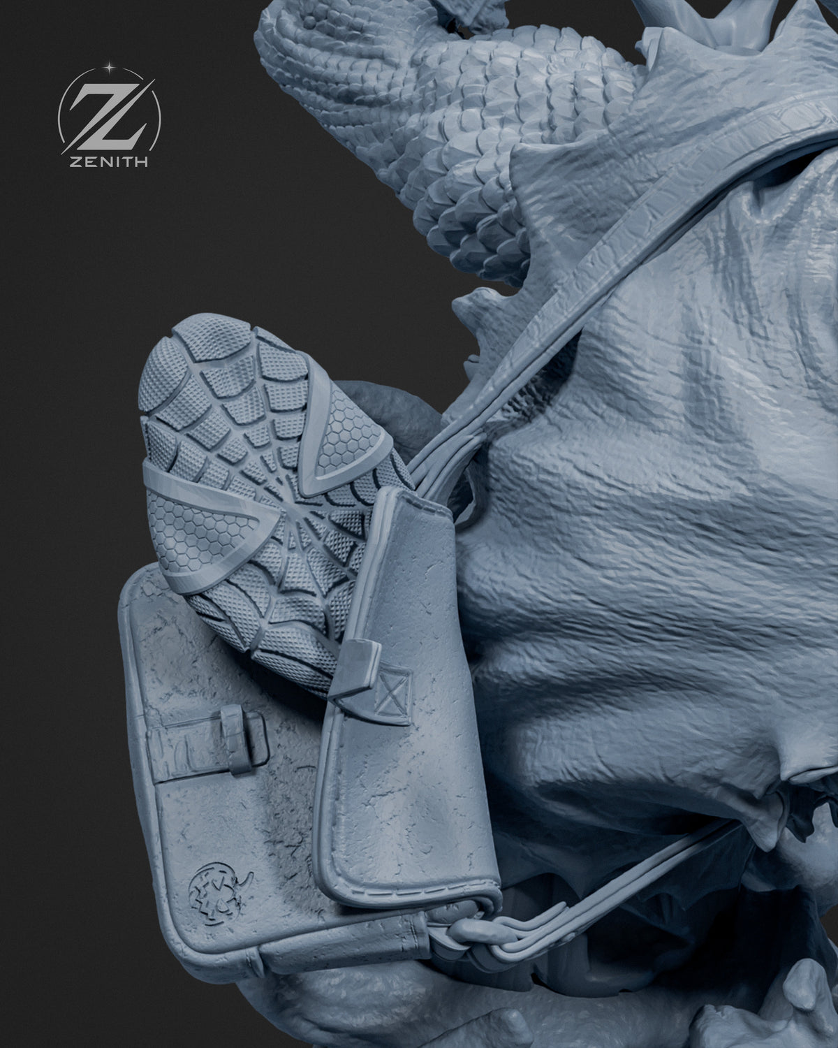 Green Goblin Statue 3D-Printed Kit