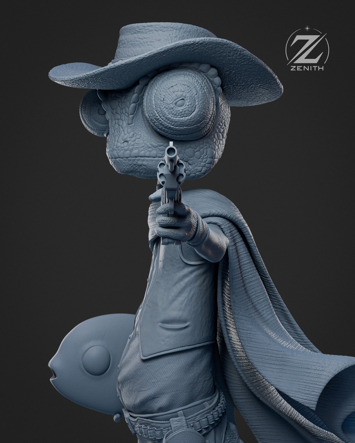 Rango Statue 3D-Printed Kit
