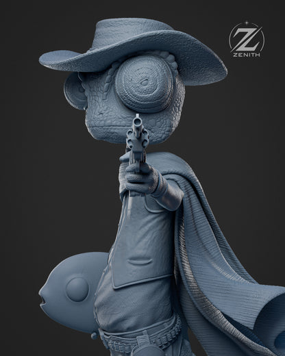 Rango Statue 3D-Printed Kit