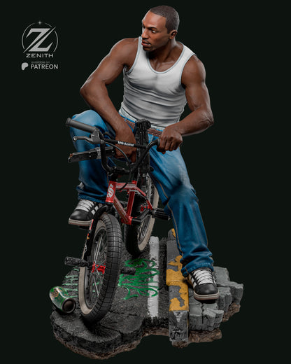 CJ (GTA) Statue 3D-Printed Kit