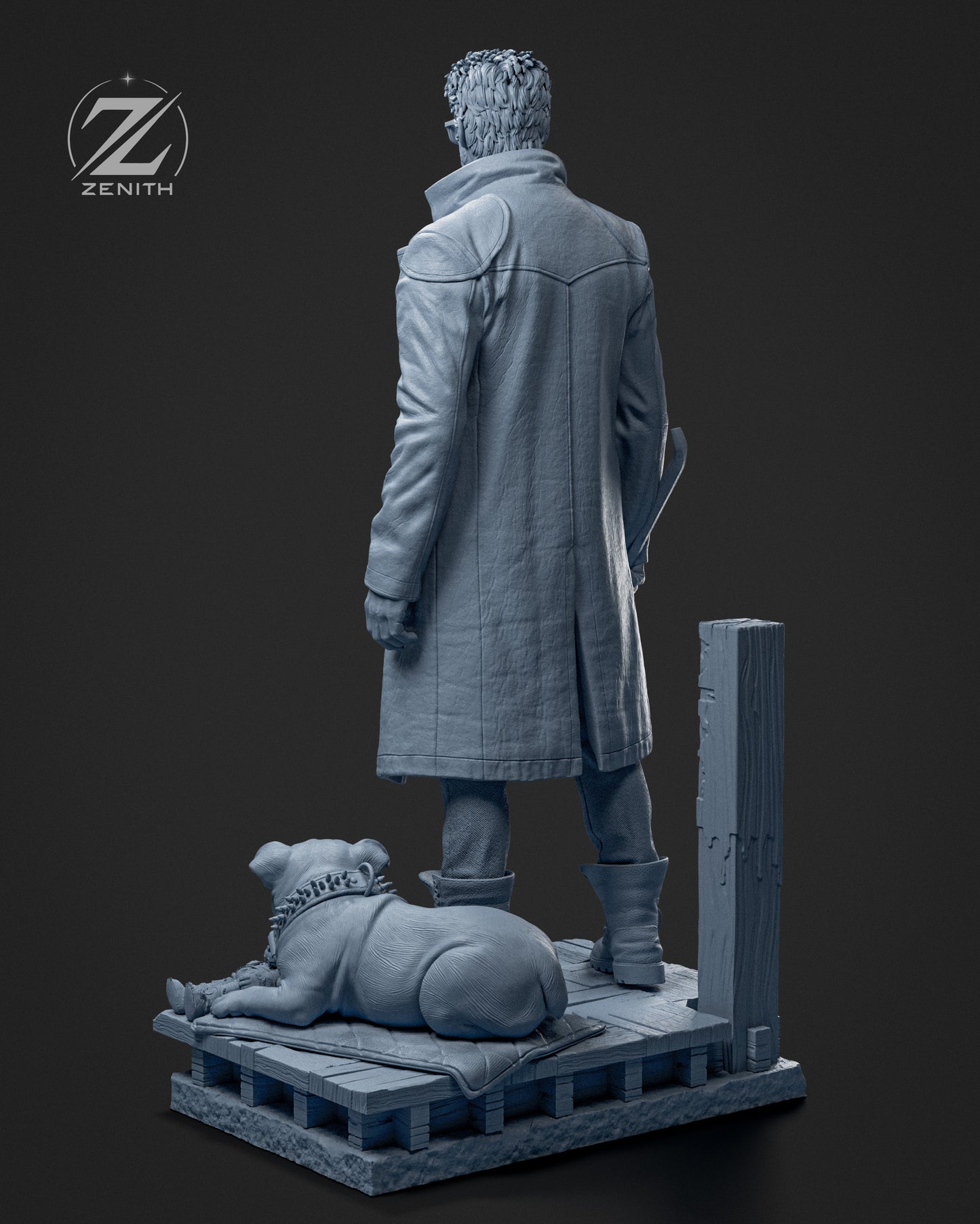 Billy Butcher Statue 3D-Printed Kit