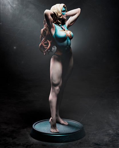 Blonde Blazer Statue 3D-Printed Kit