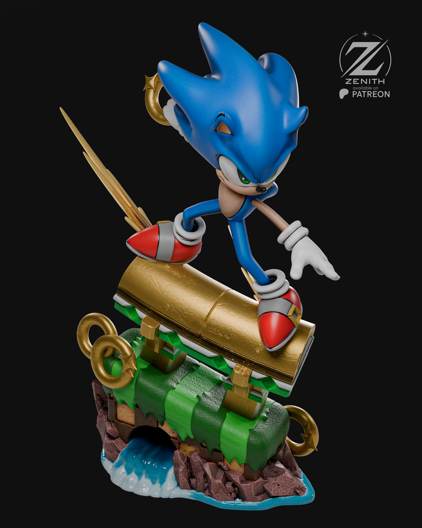 Sonic Statue
