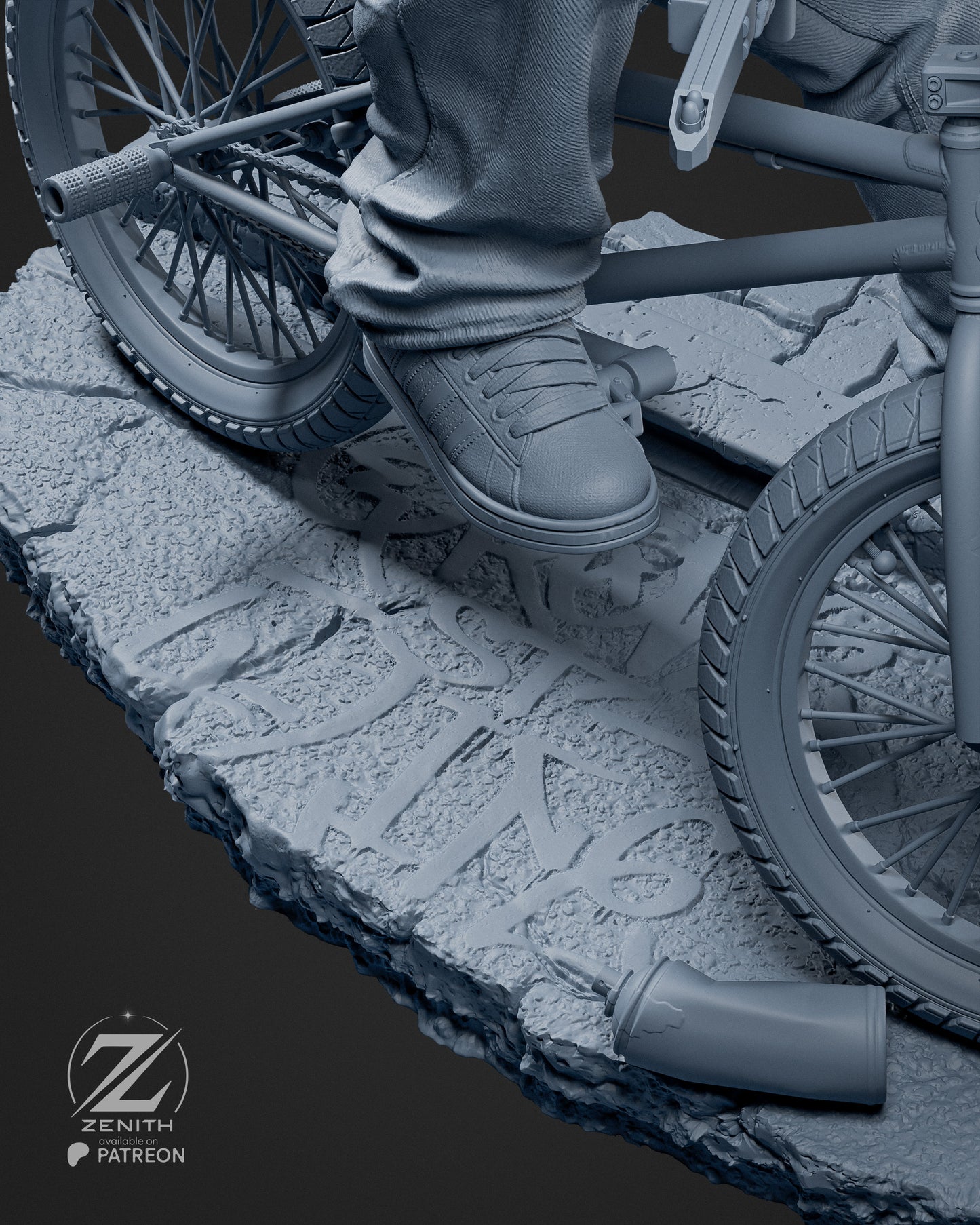 CJ (GTA) Statue 3D-Printed Kit