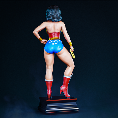 Wonder Woman (Lynda Carter) Statue 3D-Printed Kit