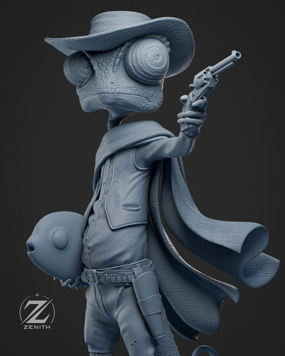 Rango Statue 3D-Printed Kit