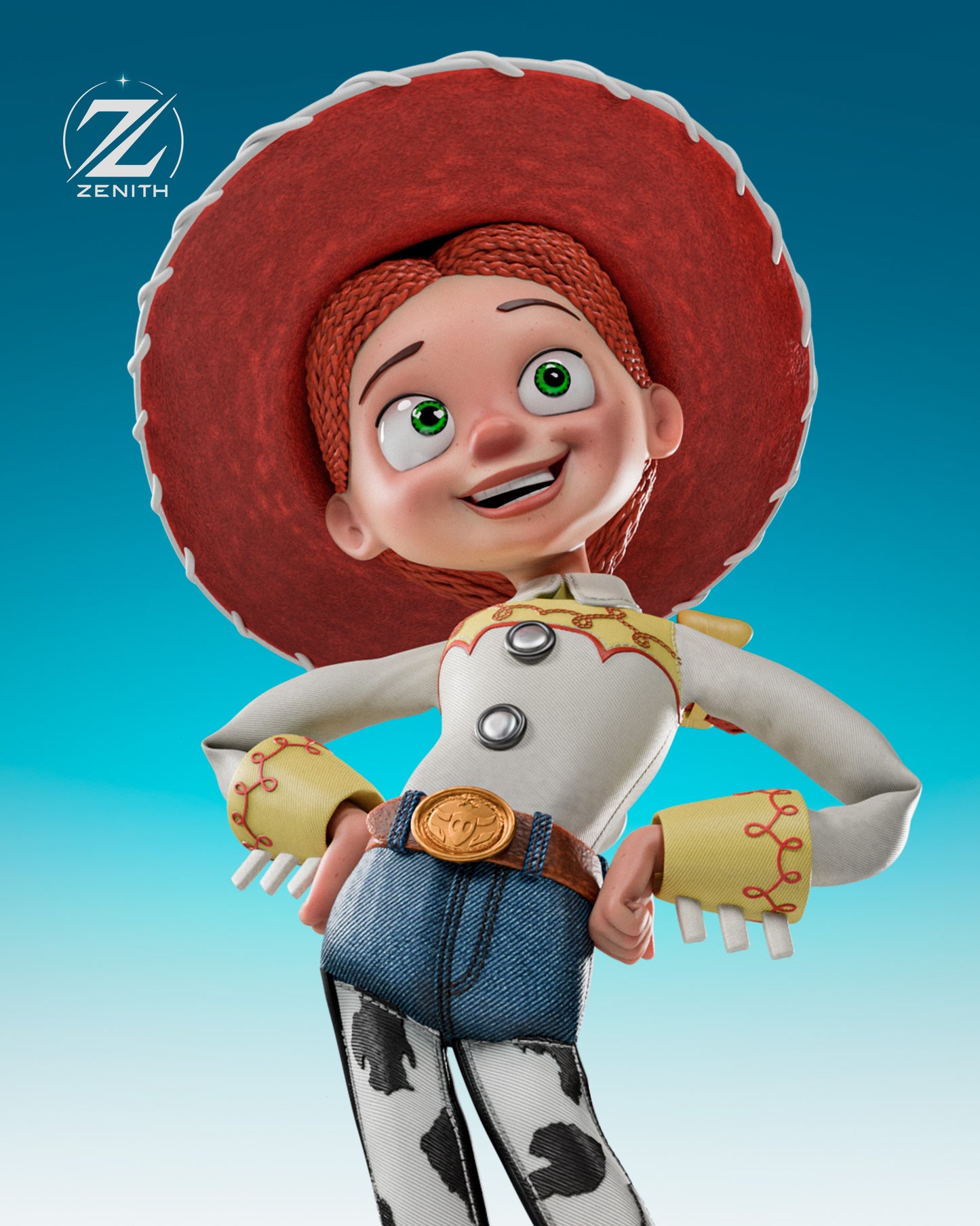 Jessie Statue 3D-Printed Kit