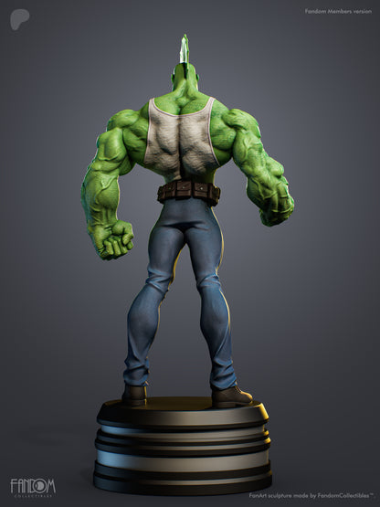 Savage Dragon Statue 3D-Printed Kit