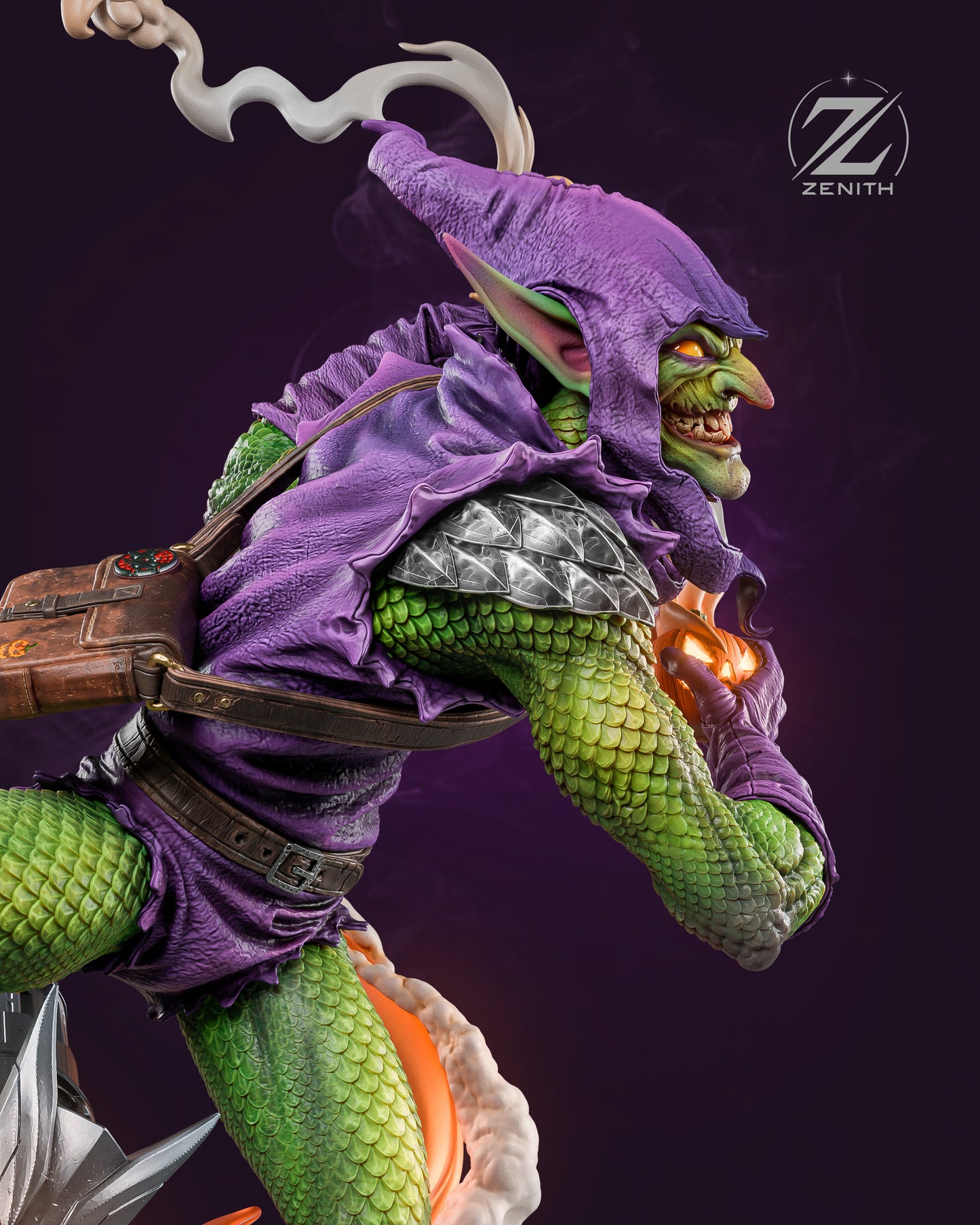 Green Goblin Statue 3D-Printed Kit