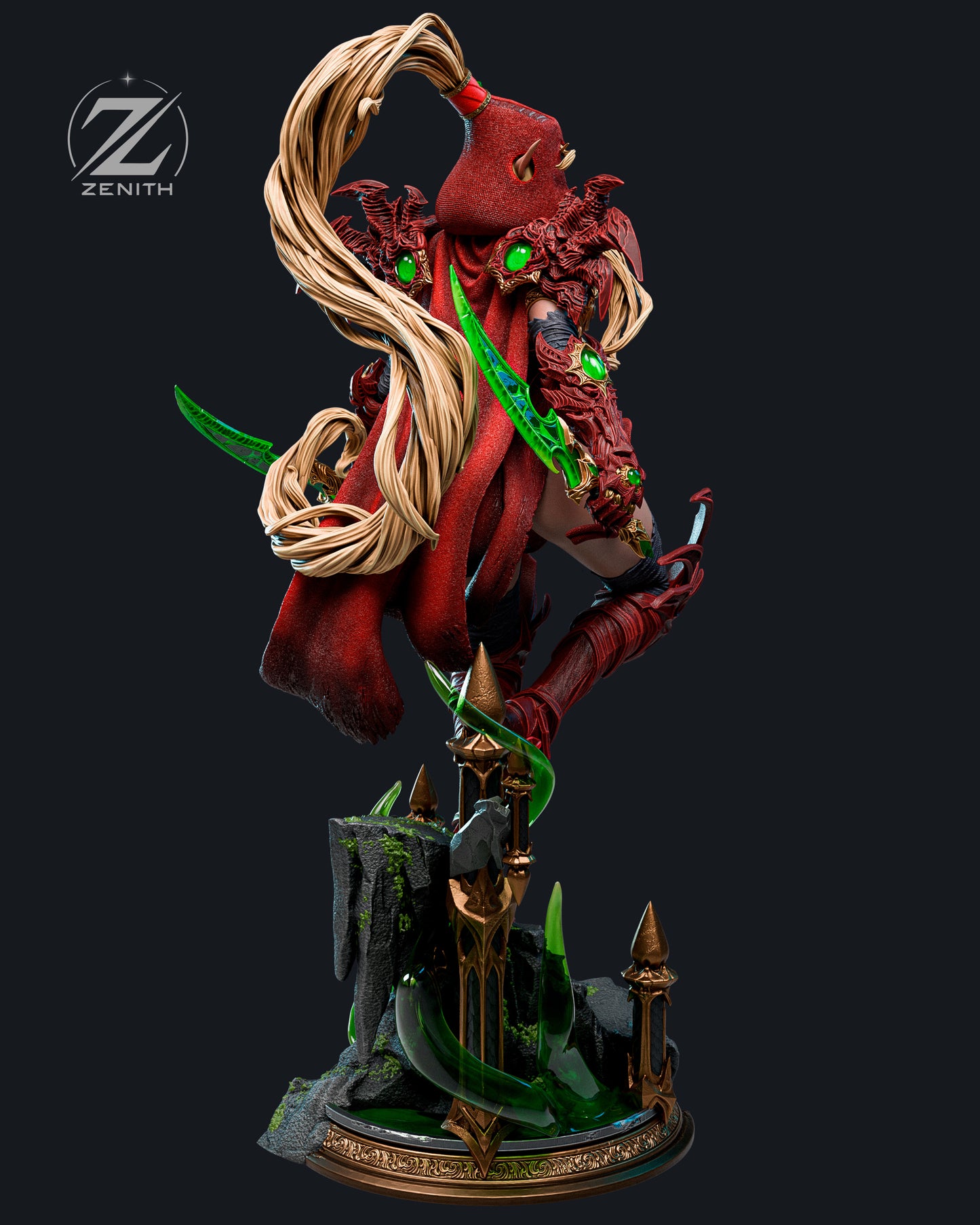 Valeera Sanguinar Statue 3D-Printed Kit