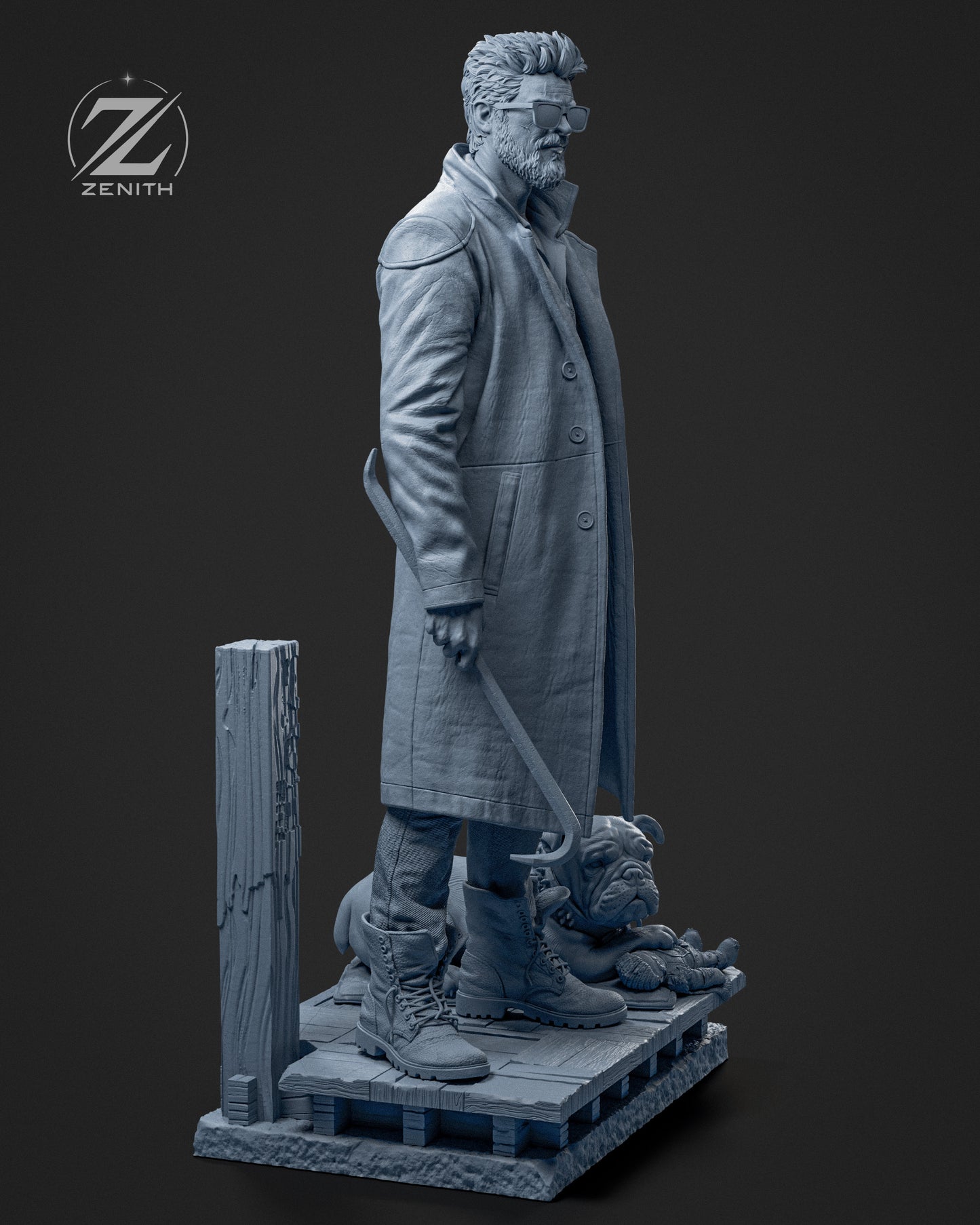 Billy Butcher Statue 3D-Printed Kit