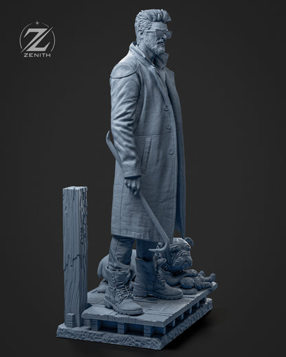 Billy Butcher Statue 3D-Printed Kit