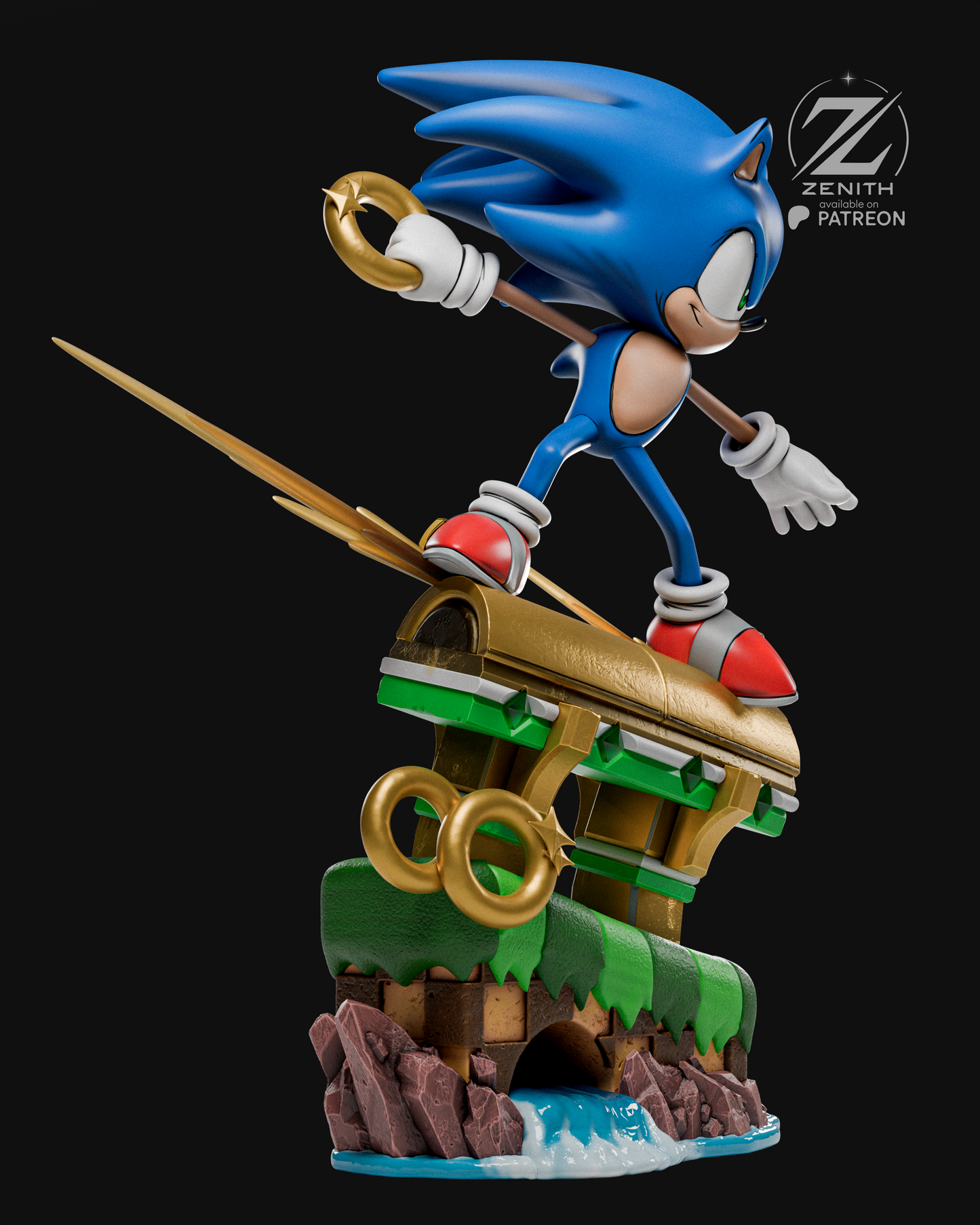 Sonic Statue