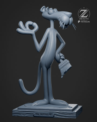 Pink Panther Statue 3D-Printed Kit