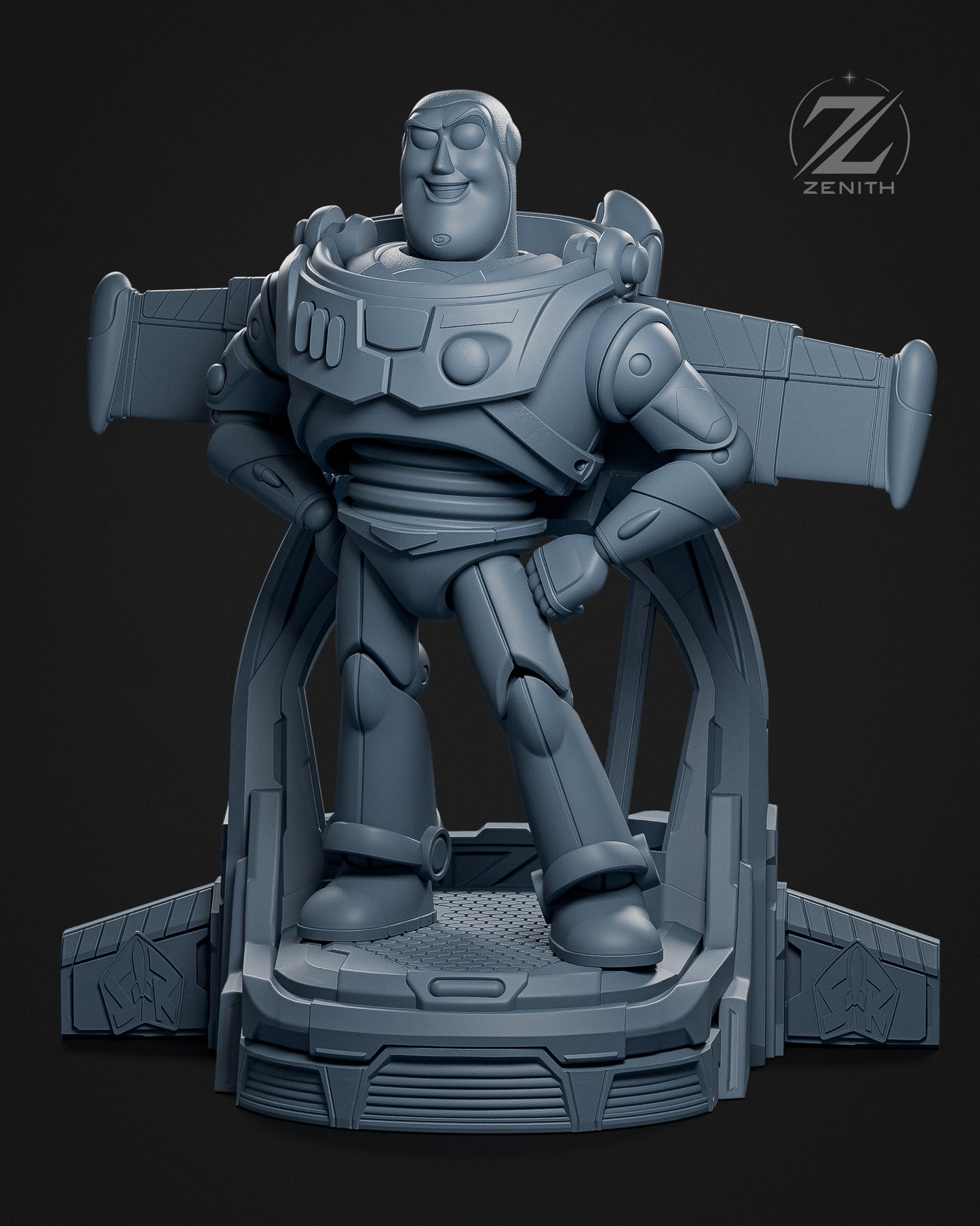Buzz Lightyear Statue 3D-Printed Kit