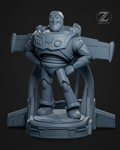 Buzz Lightyear Statue 3D-Printed Kit