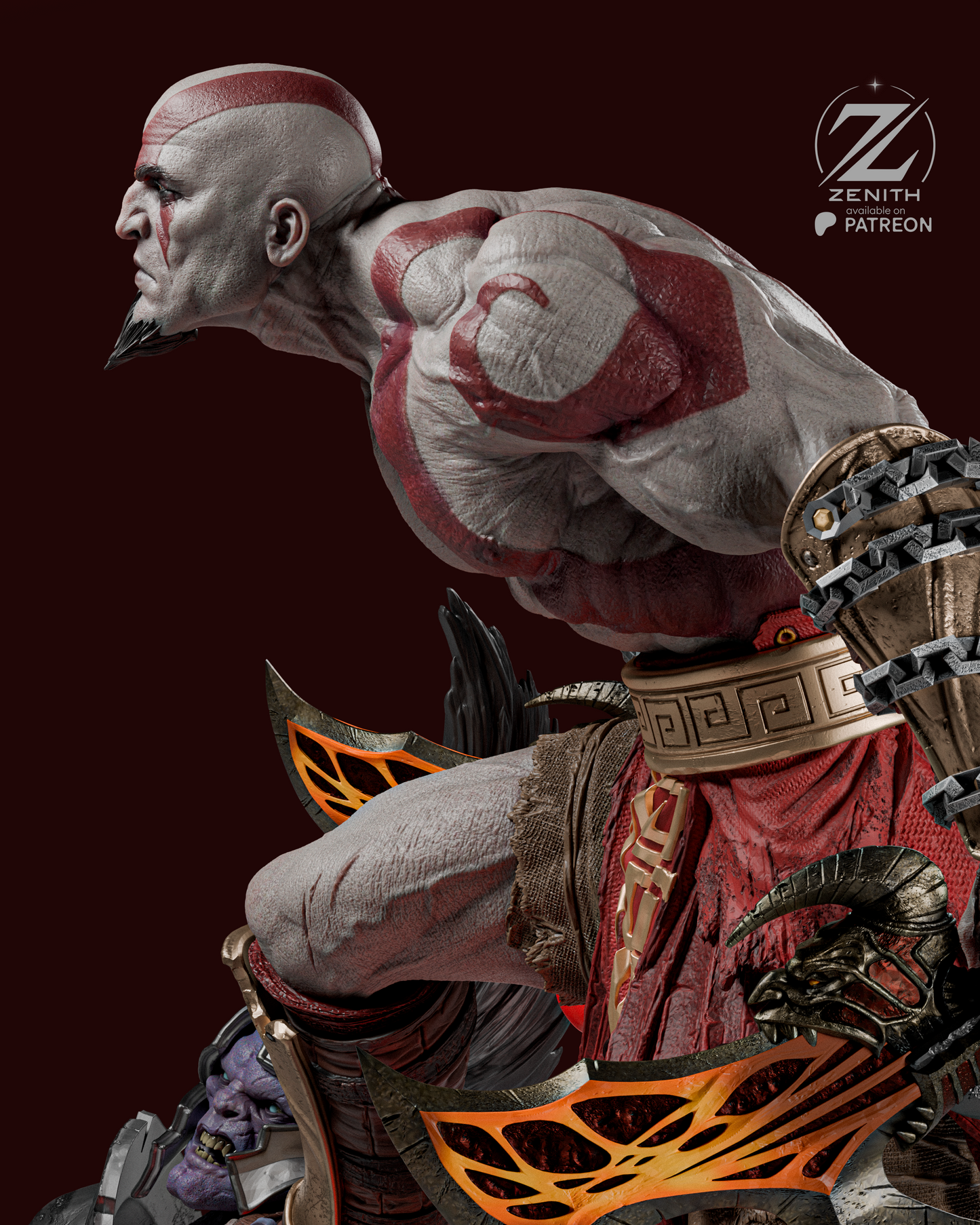 Kratos Statue
