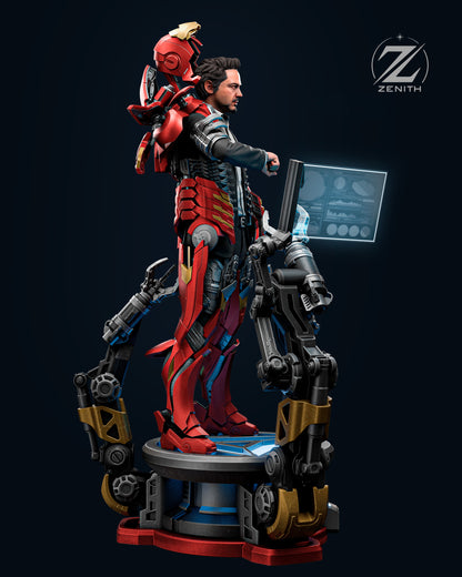 Tony Stark Statue 3D-Printed Kit