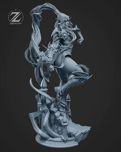 Valeera Sanguinar Statue 3D-Printed Kit