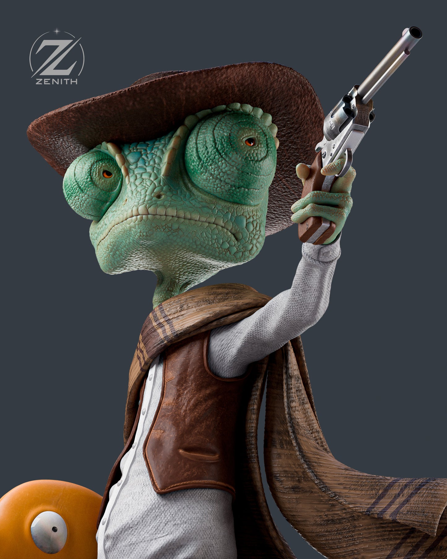 Rango Statue 3D-Printed Kit