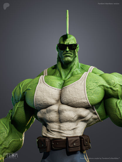 Savage Dragon Statue 3D-Printed Kit