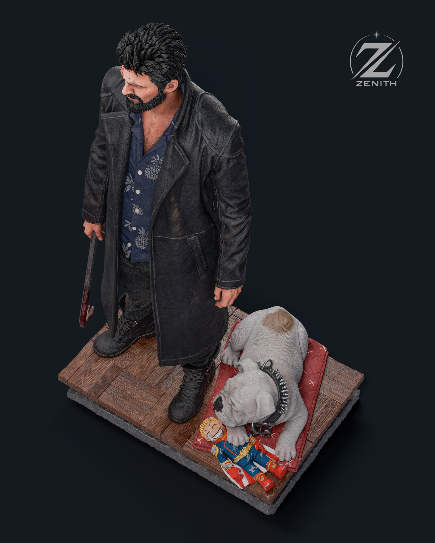 Billy Butcher Statue 3D-Printed Kit