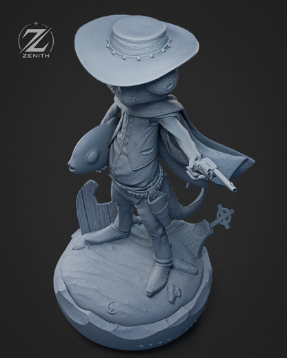 Rango Statue 3D-Printed Kit