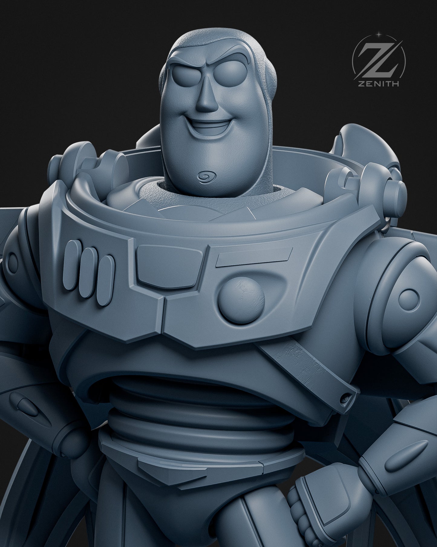Buzz Lightyear Statue 3D-Printed Kit