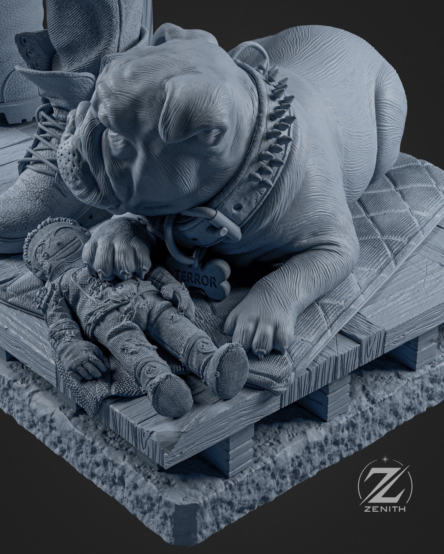 Billy Butcher Statue 3D-Printed Kit