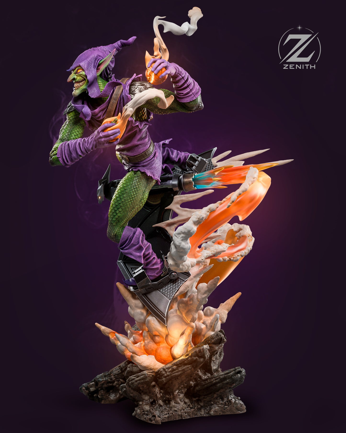 Green Goblin Statue 3D-Printed Kit