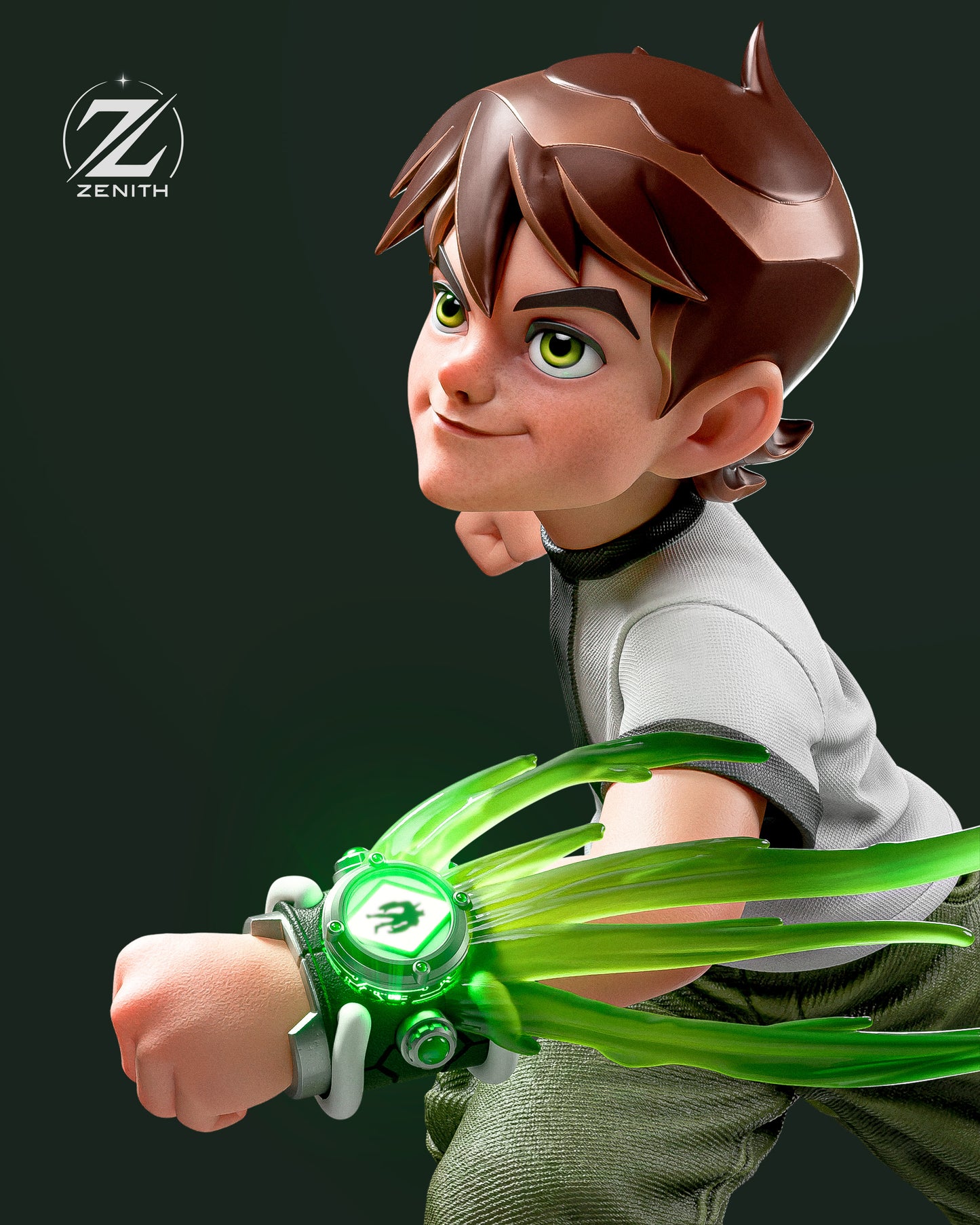 Ben 10 Statue 3D-Printed Kit