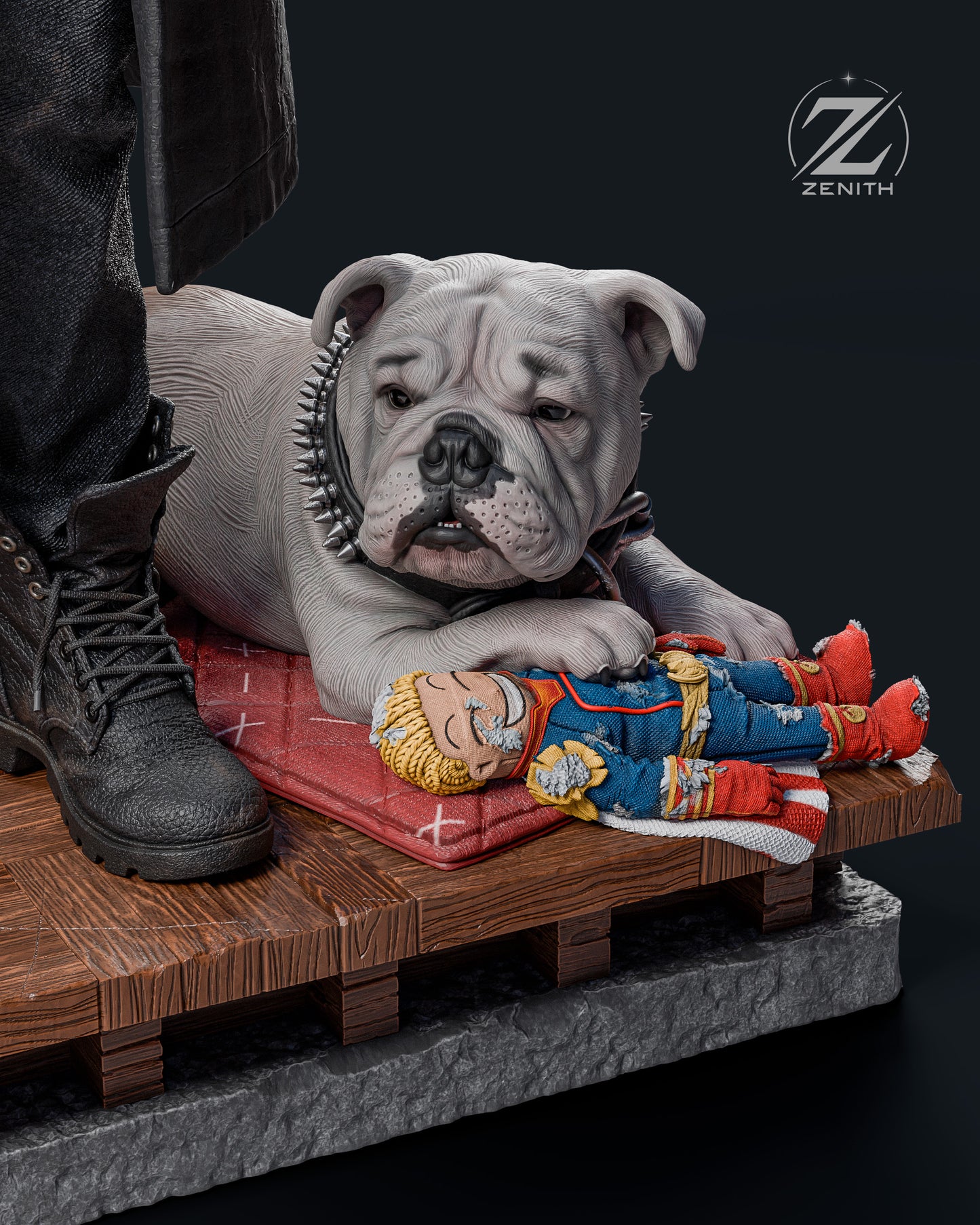 Billy Butcher Statue 3D-Printed Kit