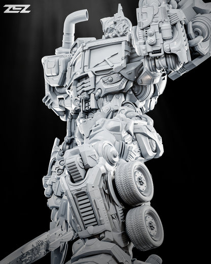 Optimus Prime Statue 3D-Printed Kit
