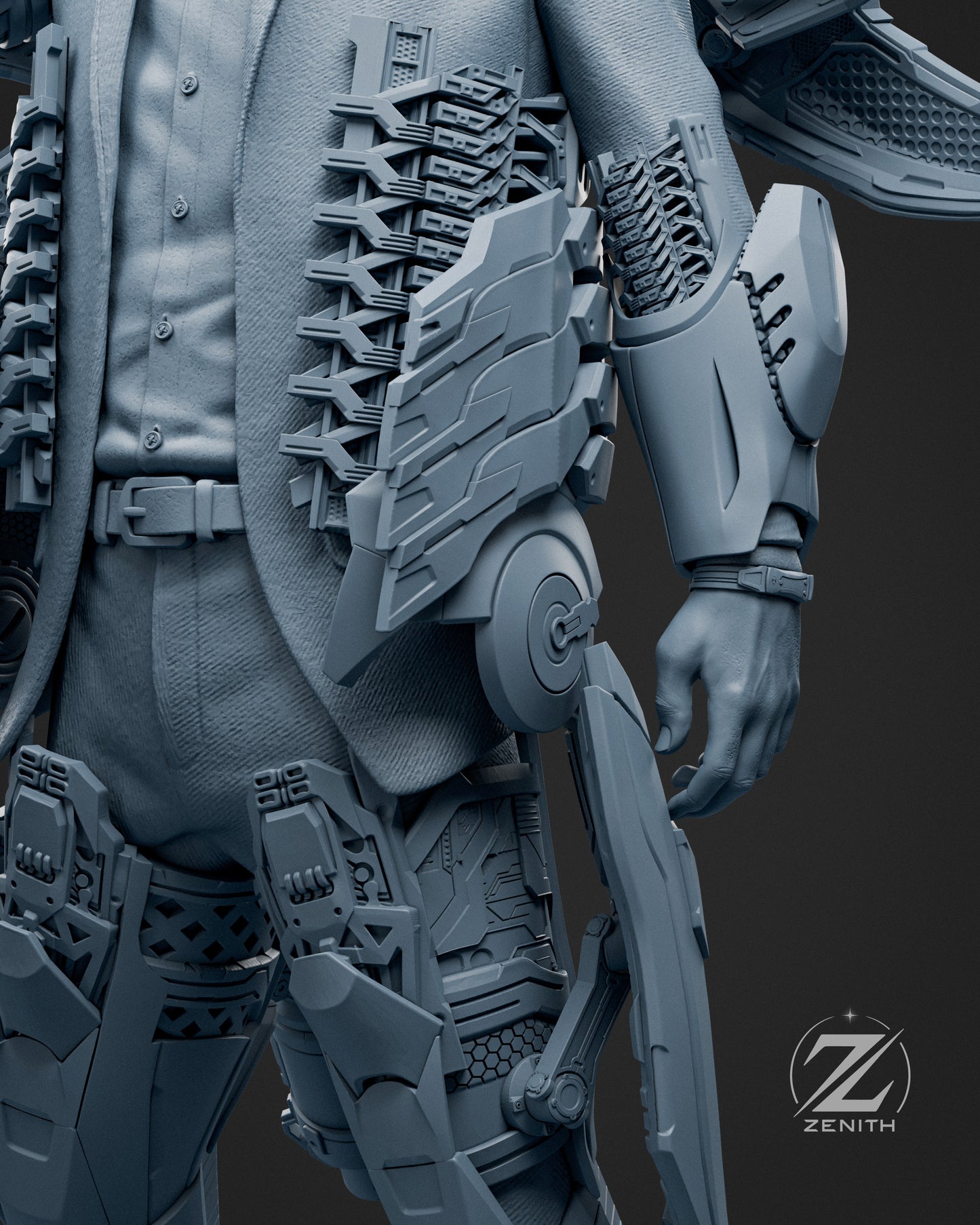 Tony Stark Statue 3D-Printed Kit